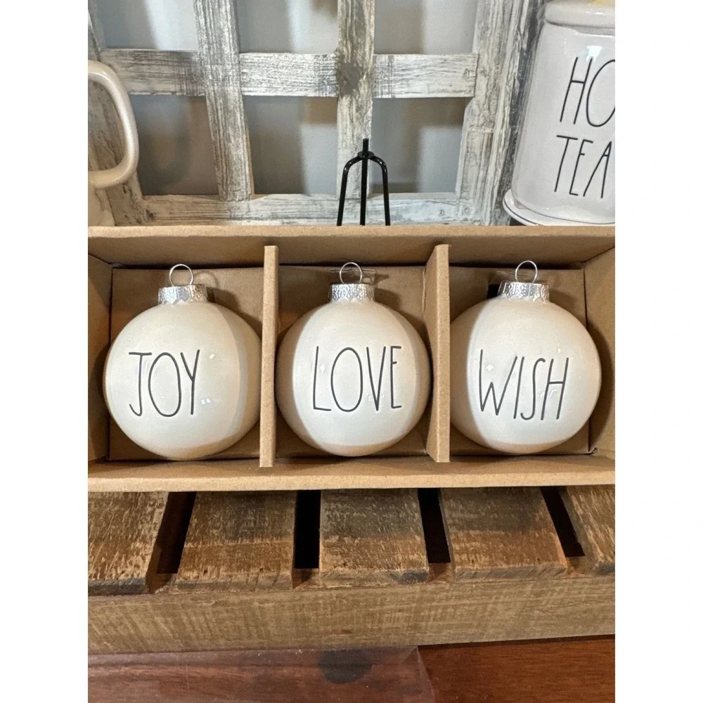 Rae Dunn Joy Wish Love 3